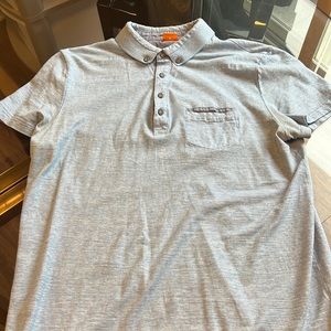 Boss orange polo light blue medium
